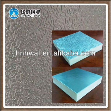 STUCCO embossed aluminum foil for foam Insulation panel